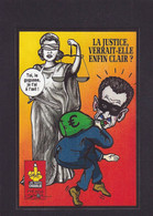 CPM SARKOZY Charlie Hebdo Tirage Limité 30 Ex Numérotés Signés Non Circulé Justice - Politische Und Militärische Männer