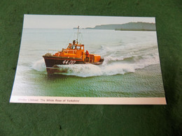 VINTAGE NORTH YORKSHIRE: Whitby Lifeboat White Rose Colour Dennis - Whitby