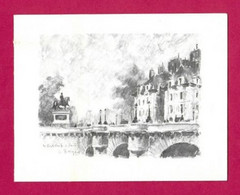 Carte De Voeux.   Le Pont Neuf à Paris.   Nouvel An. - New Year