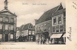 Brielle Markt Met Stadhuis VN1985 - Brielle