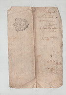 1764 Mottet Duchesne Parissieu Capitan Rochefort Belley Acte Notarié - Manuskripte