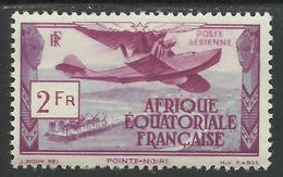 AFRIQUE EQUATORIALE FRANCAISE - AEF - A.E.F. - 1937 - YT PA 2** - Ungebraucht