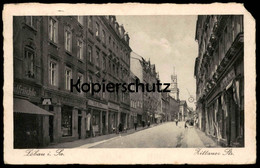 ALTE POSTKARTE LÖBAU ZITTAUER STRASSE SÜDFRÜCHTE CLARA BUHN Sachsen Ansichtskarte AK Cpa - Loebau