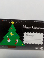 JAPON KDD 1987 MERRY CHRISTMAS NOEL 50U UT - Navidad