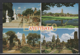 Thailande, Ayutthaya, Carte Multivues, Neuve - Thaïlande