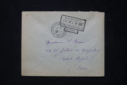 ST PIERRE ET MIQUELON - Enveloppe Avec Cachet  PP 0.30 De St Pirere Pour Paris En 1926  - L 77249 - Altri & Non Classificati