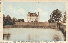 CARTE LES MOUTIERS-LES-MAUXFAITS - VENDÉE - CHATEAU DE BOIS-LAMBERT - Moutiers Les Mauxfaits