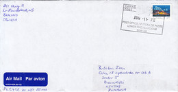 8138FM- LANDSCAPE, STAMPS ON COVER, 2019, CANADA - Lettres & Documents