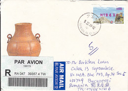 91816- AMOUNT 41 MACHINE PRINTED STAMP ON ARCHAEOLOGY, VASE SPECIAL COVER, 2019, CHINA-TAIWAN - Cartas & Documentos