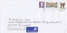 8189FM- QUEEN MARGRETHE, HOUSE, DEER, FINE STAMPS ON COVER, 2020, DENMARK - Lettere