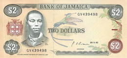 Two Dollars Jamaika 1992 UNC - Jamaica