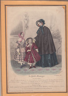Prent / Image / - Le Petit Messager - Journal De Modes - Heloïse Leloir - 1851 - Before 1900