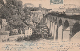 N° 8520 R -cpa Luxembourg -le Viaduc Du Bisserweg Avec Train- - Ouvrages D'Art