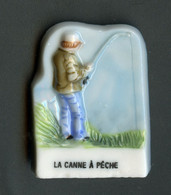 FEVE - FEVES -   "LA PECHE 1998" - LA CANNE A PECHE - PECHEUR A LA LIGNE - SPORT - Sports