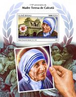 Guinea Bissau.  2020 110th Anniversary Of Mother Teresa. (410b)  OFFICIAL ISSUE - Mother Teresa