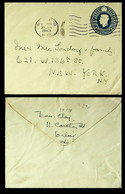 1943	GB	Mail Envelope	US ARMY APO 2.5d KGVI PS IN NEW YORK, USA - Unclassified