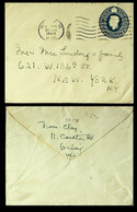 1943	GB	Mail Envelope	US ARMY APO 2.5d KGVI PS IN NEW YORK, USA - Zonder Classificatie