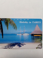 JAPON PRIVEE  HOLIDAY IN TAHITI BEACH VOILIER N° 331-211 105U UT - Polynésie Française