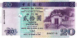 MACAO 1996 20 Pataca - P.91a  Neuf UNC - Macao