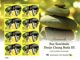 Guinea Bissau.  2020 Dorje Chang Buddha III. (412c)  OFFICIAL ISSUE - Buddhism