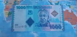 TANZANIA 1000 SHILLINGS 2019 P 41c UNC - Tanzanie