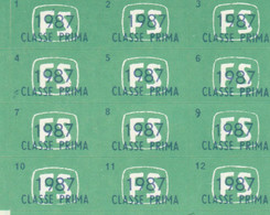 FERROVIE STATO ADESIVI 1987 CLASSE PRIMA (XF221 - Europa