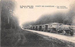 Compiègne         60           Guerre14/18   La Forêt, Les Autobus      (voir Scan) - Compiegne