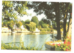 Carte CPSM Médan - Les Berges De Seine - Medan