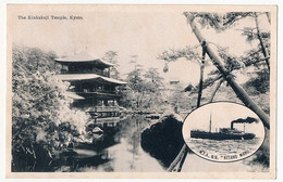 CPA - BATEAUX / JAPON - Nippon Yusan Kaisha S.S."KITANO MARU" - The Kinkakuji Temple, Kyoto - Commercio