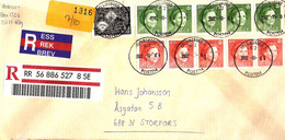 Sverige R Cover ... Ax662 - Cartas & Documentos