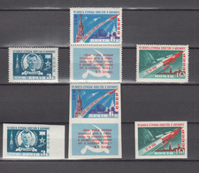 Russia Sovjet Union 1961, Space,aerospace,ruimtevaart,luft Und Raumfahrt,de L'aérospatiale,MNH/Postfris(A3916) - Amérique Du Nord