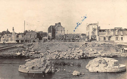 Compiègne         60         Guerre 14/18  Bombardement Le Pont Détruit   (carte Photo Texte A Lire )    (voir Scan) - Compiegne