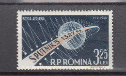 Romania 1958,1V,space,aerospace,ruimtevaart,luft Und Raumfahrt,de L'aérospatiale,MNH/Postfris(A3918) - North  America