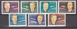 Hungary 1962,7V,space,aerospace,ruimtevaart,luft Und Raumfahrt,de L'aérospatiale,MNH/Postfris(A3921) - América Del Norte