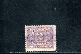 CANADA 1906 O - Port Dû (Taxe)