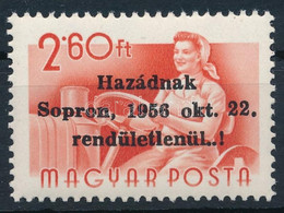 ** Soproni Kiadás 1956 Munka 2.60Ft MEFESZ Sopron Vizsgálójellel (36.000) - Andere & Zonder Classificatie