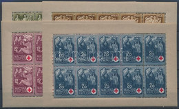 ** 1942 Vöröskereszt (I.) Kisív Sor (20.000) (3f Ránc / Crease) - Altri & Non Classificati