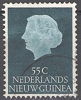 Nederlands Nieuw-Guinea 1954 Michel 34 O Cote (2006) 0.35 Euro Reine Juliana Cachet Rond - Netherlands New Guinea