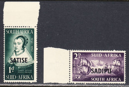 South Africa 1952 Tercentenary, Mint No Hinge, Sc# ,SG 141-142 - Unused Stamps