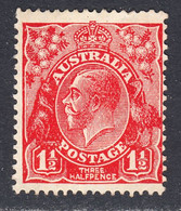 Australia 1926-30 Mint Mounted, Inverted Wmk 7, Perf 13.5x12.5, Sc# ,SG 96w - Nuevos