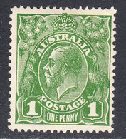 Australia 1926-30 Mint Mounted, Wmk 7, Perf 13.5x12.5, Tiny Thin, Sc# ,SG 95 - Mint Stamps