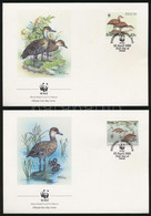 1988 WWF: Pálmafütyülőlúd Sor 4 Db FDC-n Mi 672-675 - Andere & Zonder Classificatie