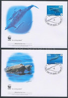 2007 WWF: Bálnák Sor 4 Db FDC-n Mi 1281-1284 - Andere & Zonder Classificatie