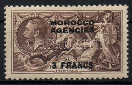 * Marokko 1917/1924 Forgalmi Bélyeg Felülnyomással / Definitive Stamp With Overprint Mi 210 - Sonstige & Ohne Zuordnung