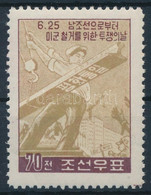 ** 1959 Amerikai Csapatok Visszaszorítása Dél-Koreába Mi 185 D (ráncok/creases) - Altri & Non Classificati