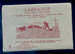 Pochette De 6 Cpa Labrador Illustrateur Cecil Ashdown Série Raphael Tuck  Newfoundland Labrador Coast NOV20-17 - Altri & Non Classificati
