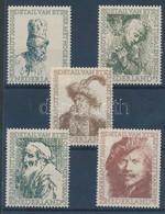 ** 1956 Rembrandt Mi 672-676 - Andere & Zonder Classificatie