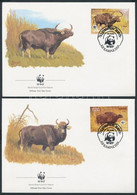 1986 WWF Bivaly Sor Mi 823-826 4 FDC - Altri & Non Classificati