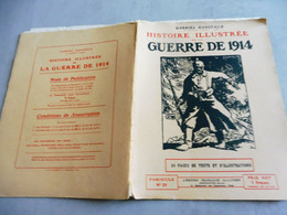 29-Histoire Illustrée Guerre 1914-Troupes Marseille-Requisition Chevaux , Voitures Paris-Départ Fantassins-Le Courbet - Francese