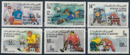 ** 1980 Téli Olimpia, Lake Placid Sor Mi 671-676 - Andere & Zonder Classificatie